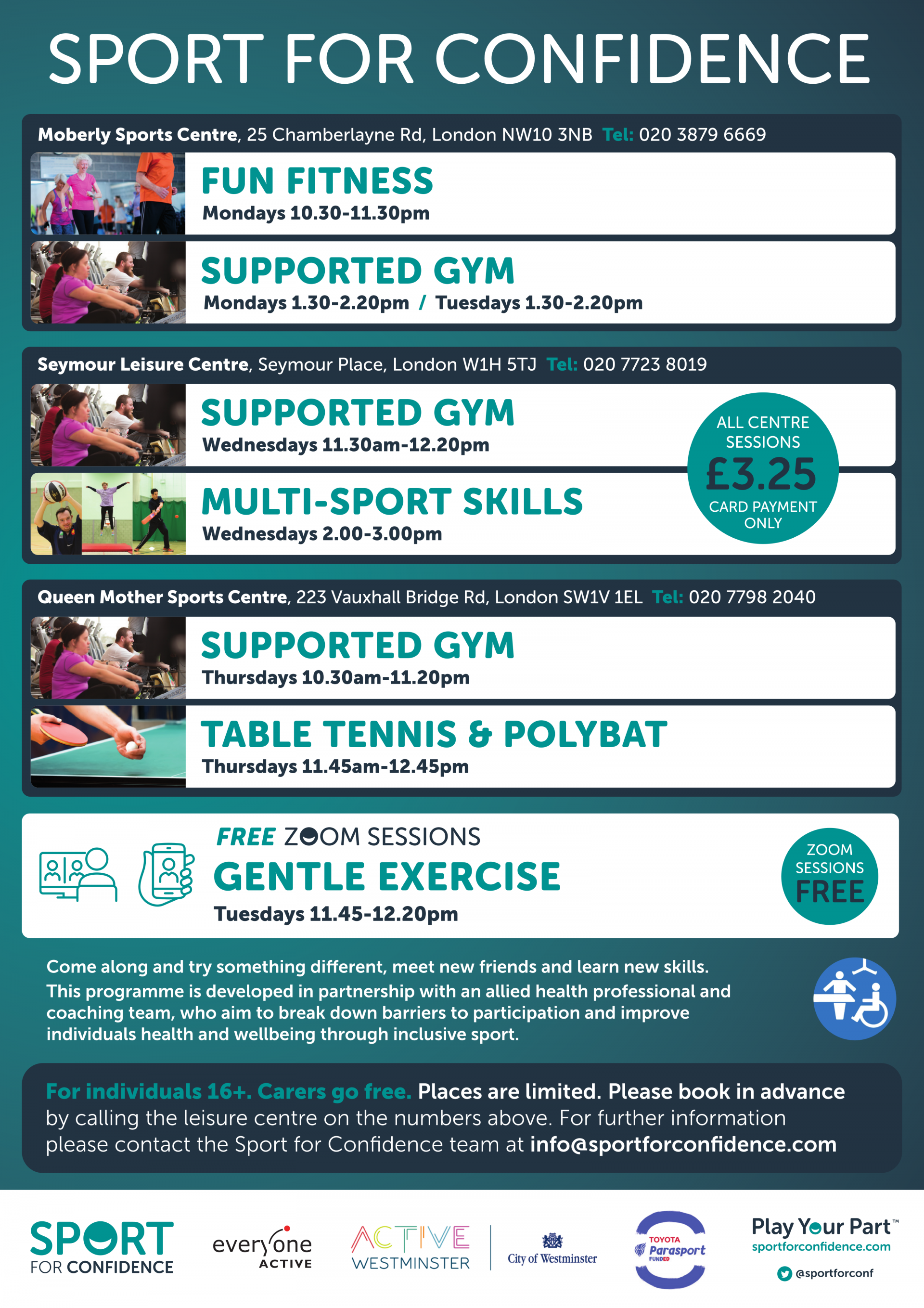 Supported Gym Westbourne Forum